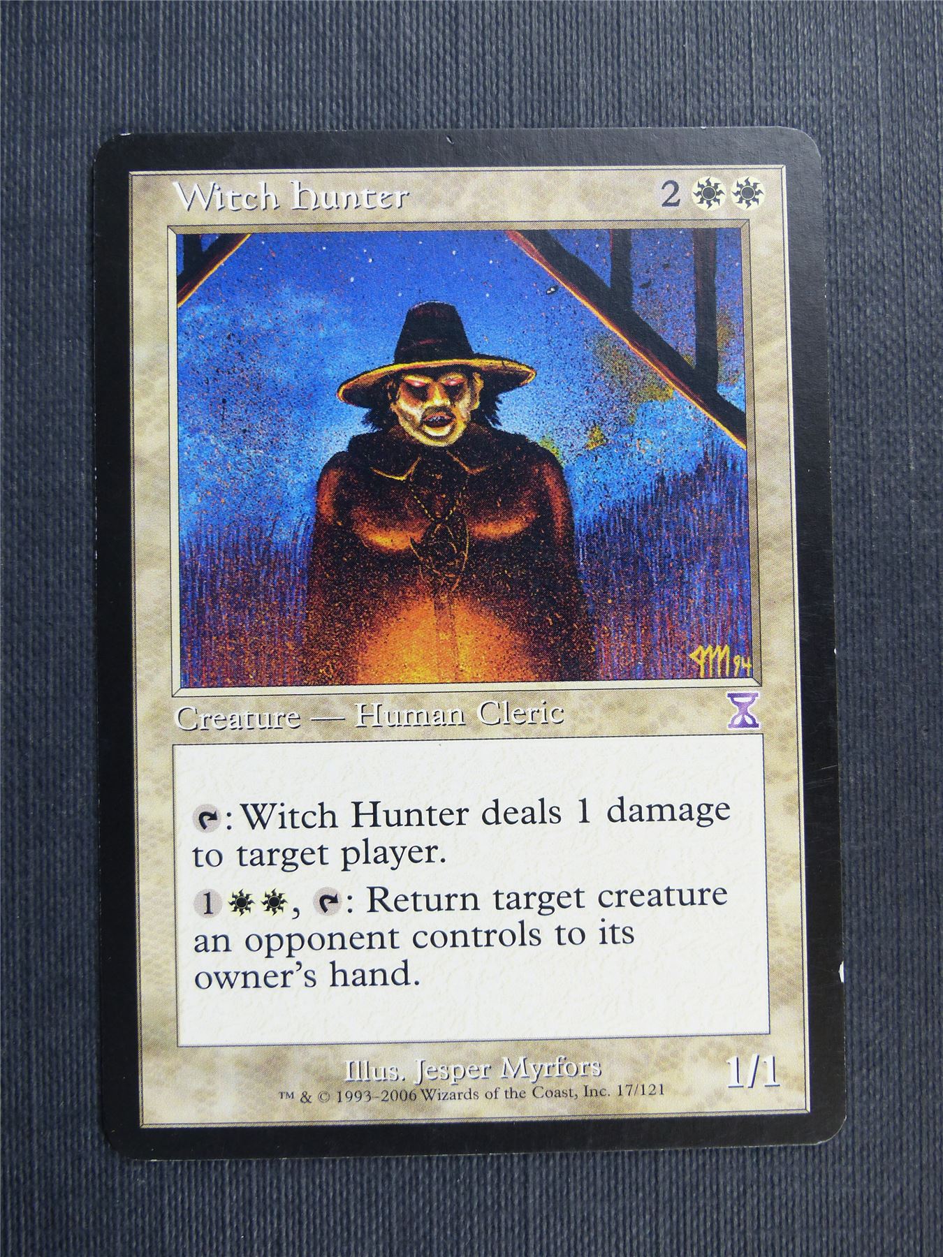 Witch Hunter - Mtg Magic Cards #4GZ