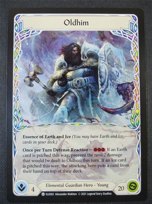 Oldhim / Frostbite - Tales of Aria 1st ed - Flesh and Blood Card #65S