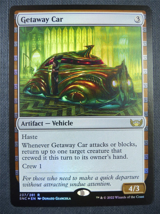 Getaway Car Foil - Mtg Card #6Q2