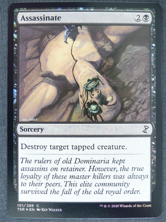 Assassinate Foil - Remastered - Mtg Magic Cards #PJ
