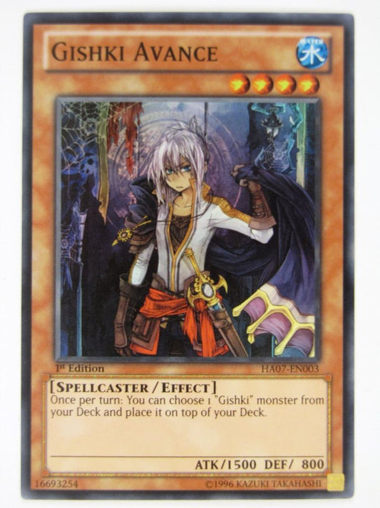 Yugioh Cards: GISHKI AVANCE HA07 PER RARE # 21G11