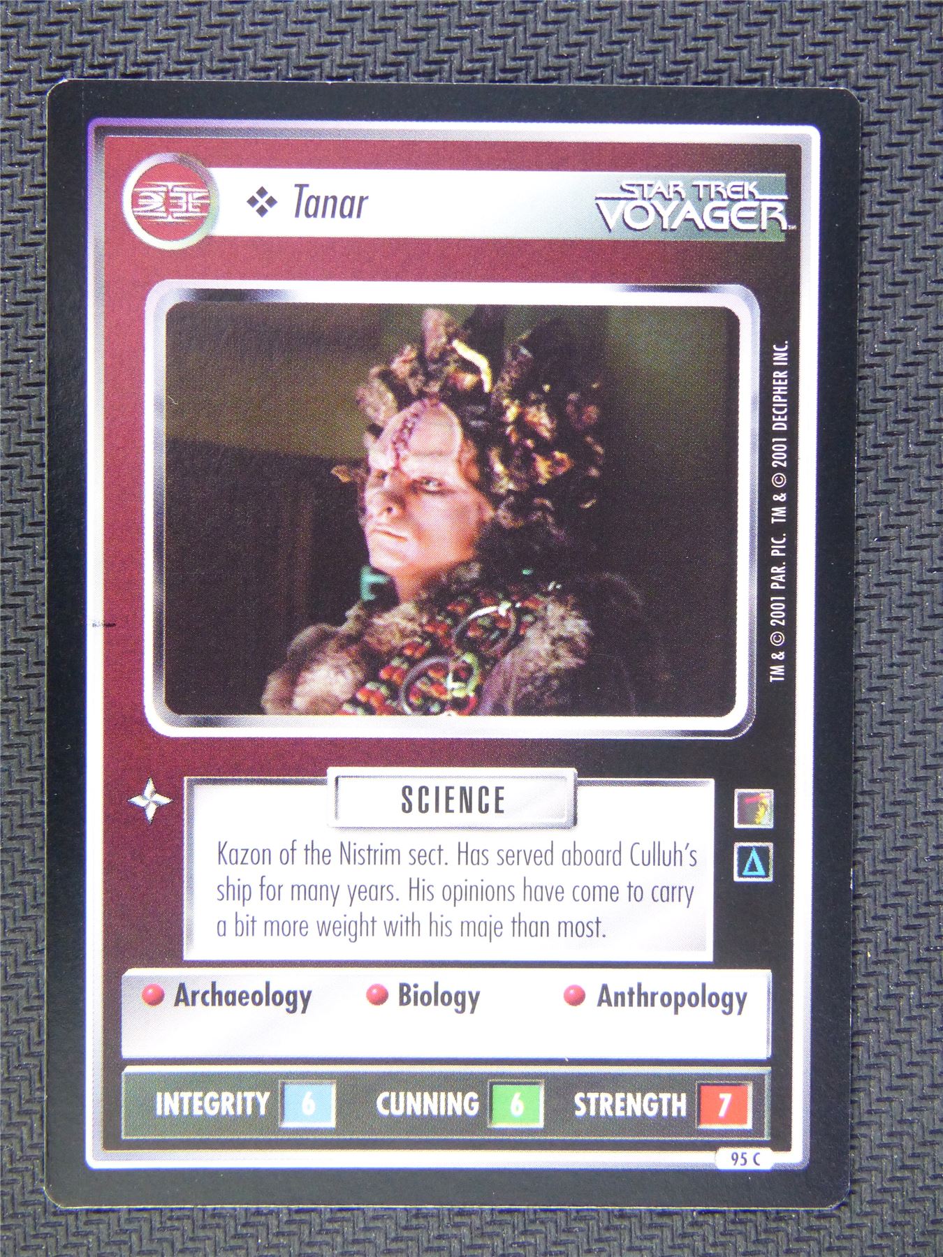 Tanar Black Border - Star Trek CCG Voyager #52C