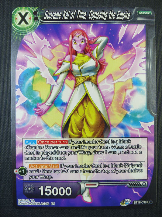 Supreme Kai of Time Opposing the Empire - Dragon Ball Super Card #7Y9