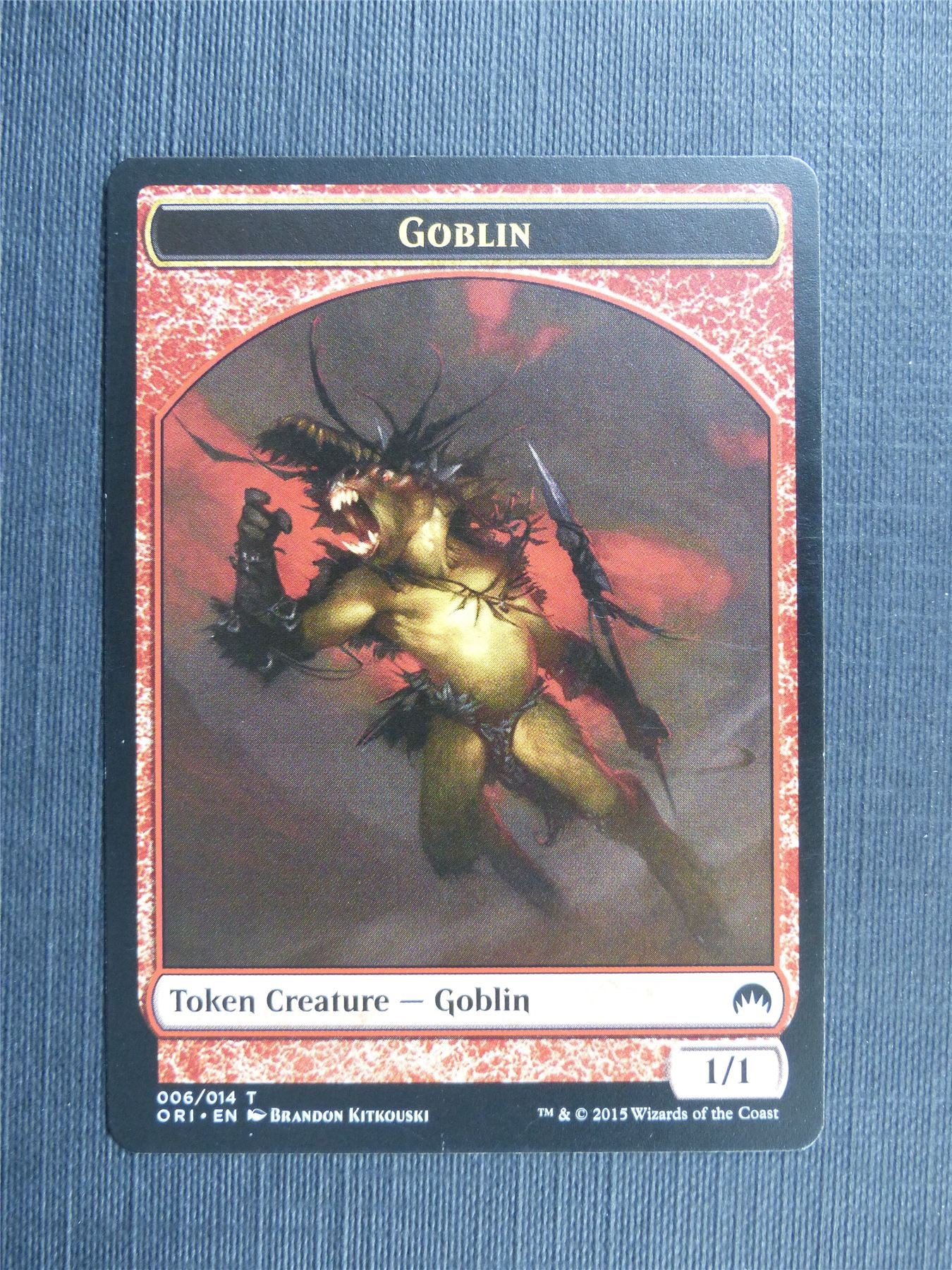 Goblin - Token - Mtg Magic Cards #3RW