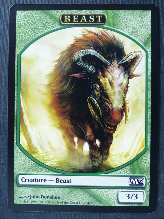 Beast Token - Mtg Card #4N2