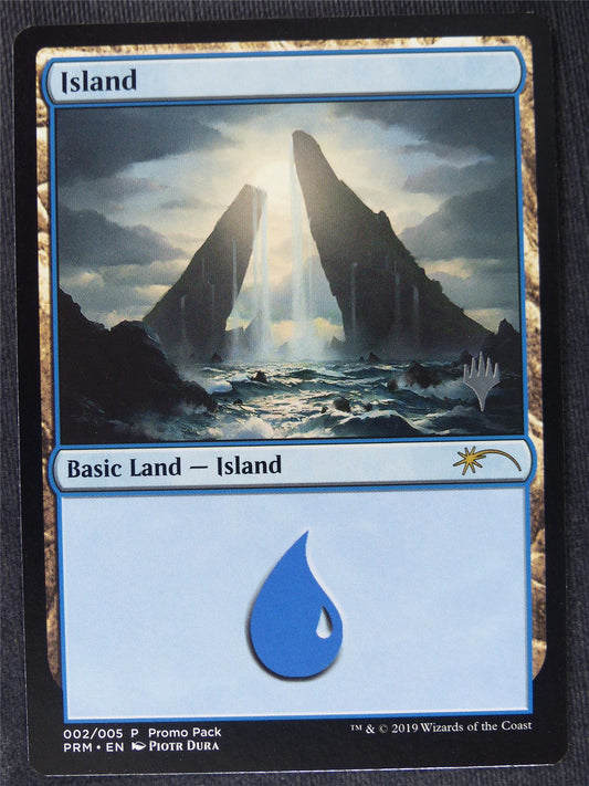 Island 002/005 Promo - Mtg Magic Cards #1IS