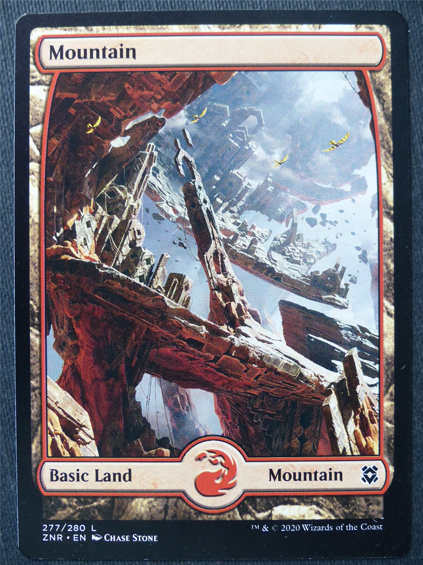 Mountain Full Art 277/280 - Mtg Magic Cards #CO