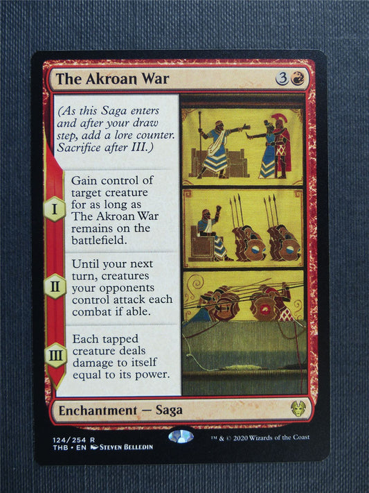 The Akroan War - Collector ed - Theros - Mtg Magic Cards #2BY
