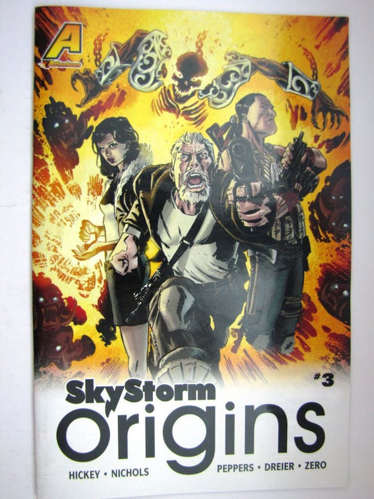 Afterburn Comics: SKYSTORM ORIGINS #3 JULY 2015 # 32E82