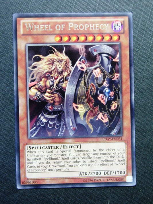 Wheel of Prophecy LTGY Rare - Yugioh Cards #1K7