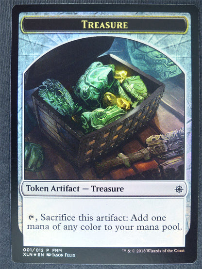 Merfolk / Treasure Token Foil Promo - Mtg Magic Cards #L2