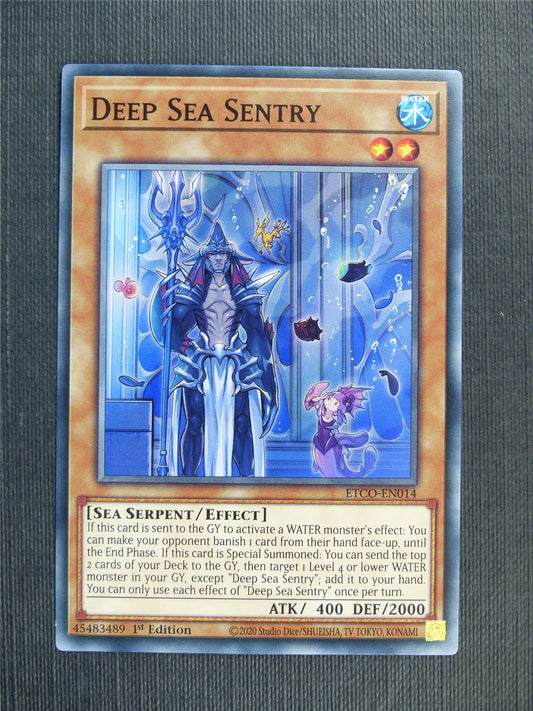 Deep Sea Sentry - ETCO - 1st ed Yugioh Card