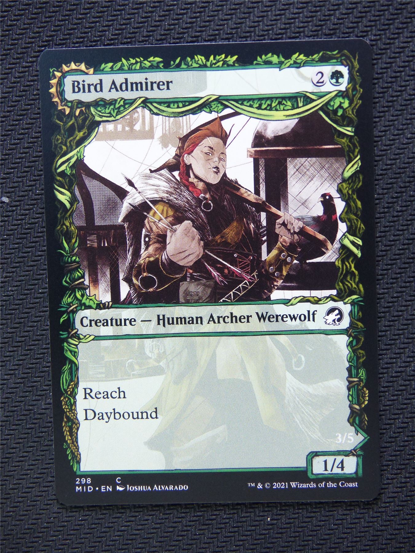 Bird Admirer Wing Shredder  Showcase - Innistrad - Mtg Card #3MJ