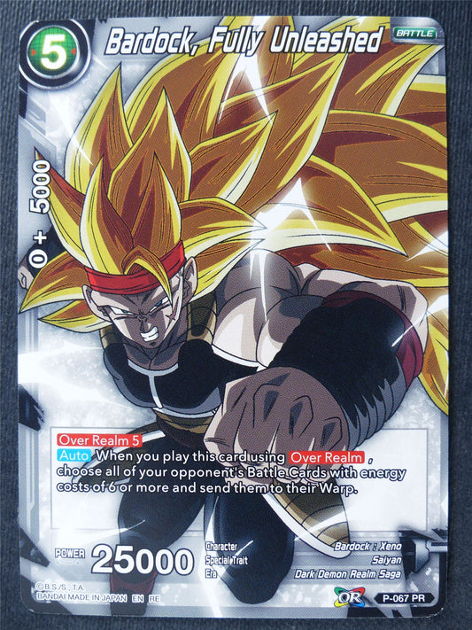 Bardock Fully Unleashed - Mythic Booster - Dragon Ball Super Card #450