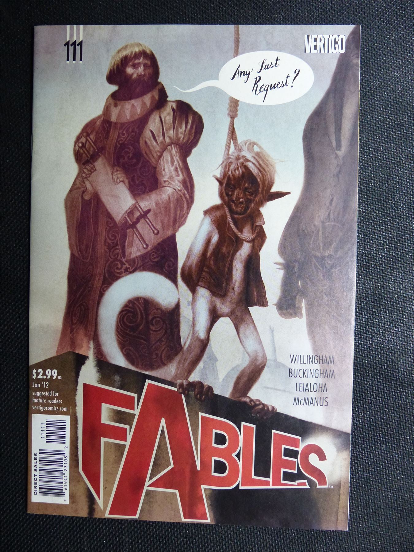 FABLES #111 - Vertigo Comics #5OY