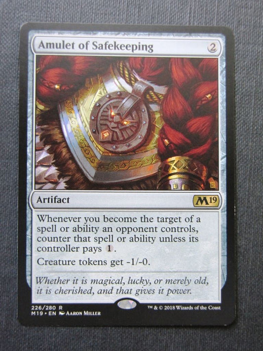 Amulet of Safekeeping - Mtg Magic Cards #DS