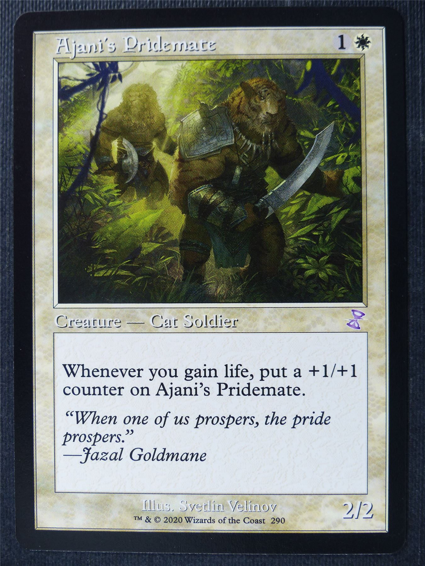 Ajani's Pridemate Timeshifted - Mtg Cards #4LU