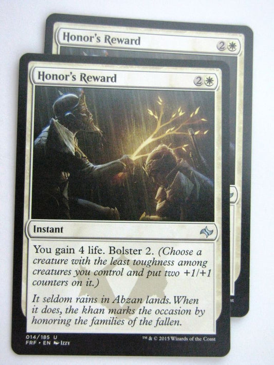 MTG Magic Cards: Fates Reforged: HONOR'S REWARD x2 # E91