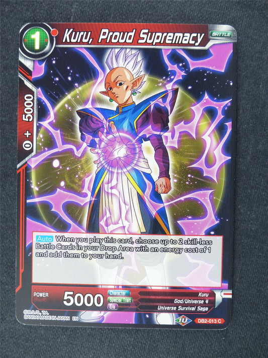 Kuru Proud Supremacy - Dragon Ball Super Cards #JN