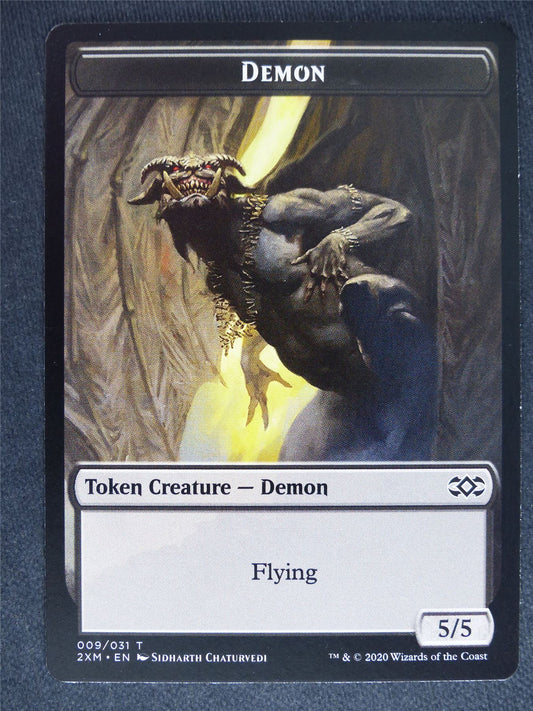 Demon Token - Double Masters - Mtg Magic Cards #8C