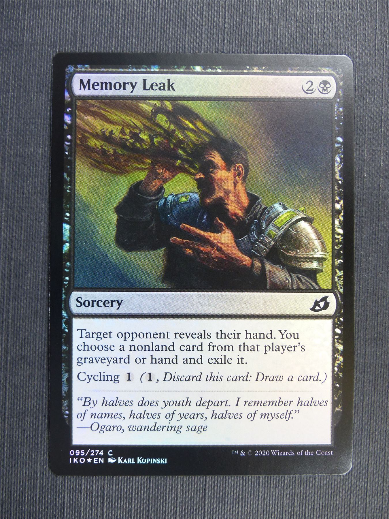 Memory Leak Foil - IKO - Mtg Card