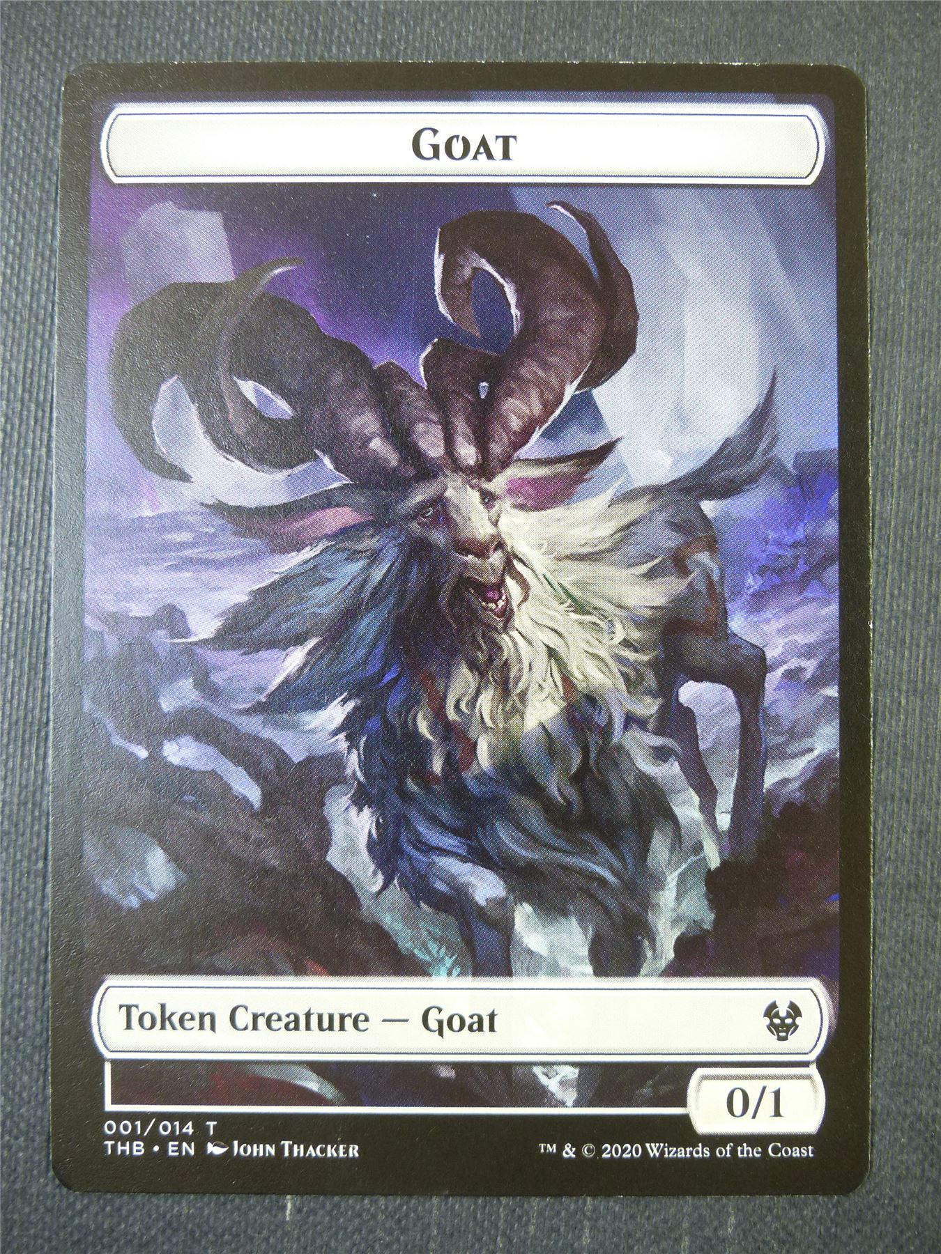 Goat Token - Mtg Card #10V