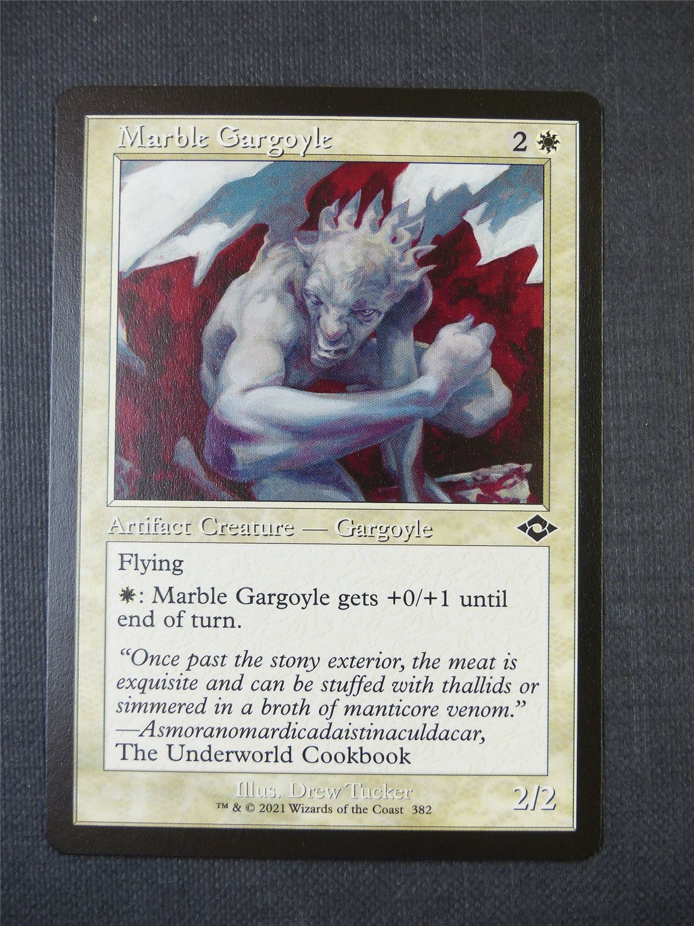 Marble Gargoyle Retro Frame - Mtg Card #53D