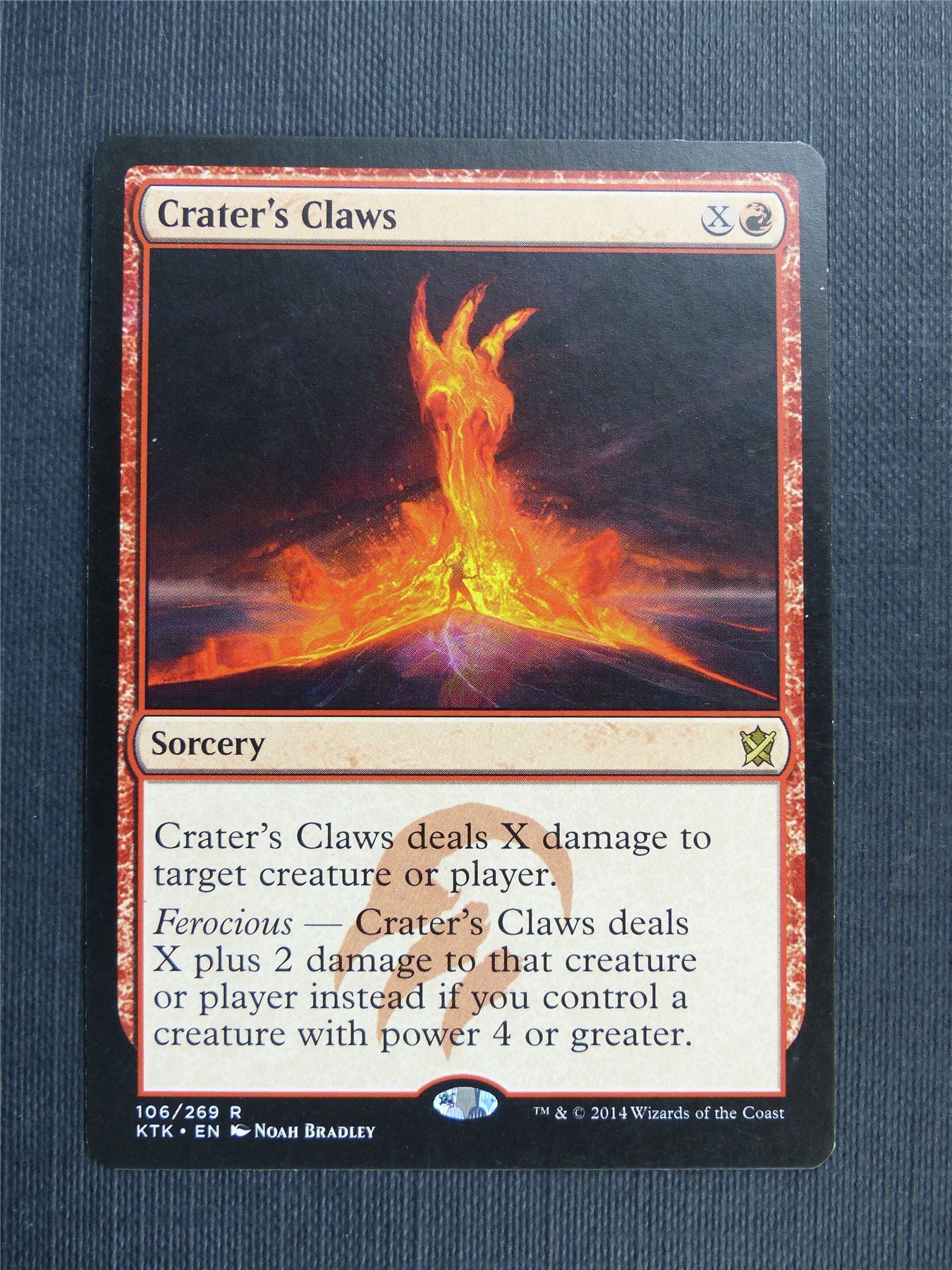 Crater's Claws - Mtg Magic Cards #487