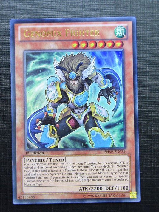 Yugioh Cards: GENOMIX FIGHTER SHSP ULTRA RARE # 16G16