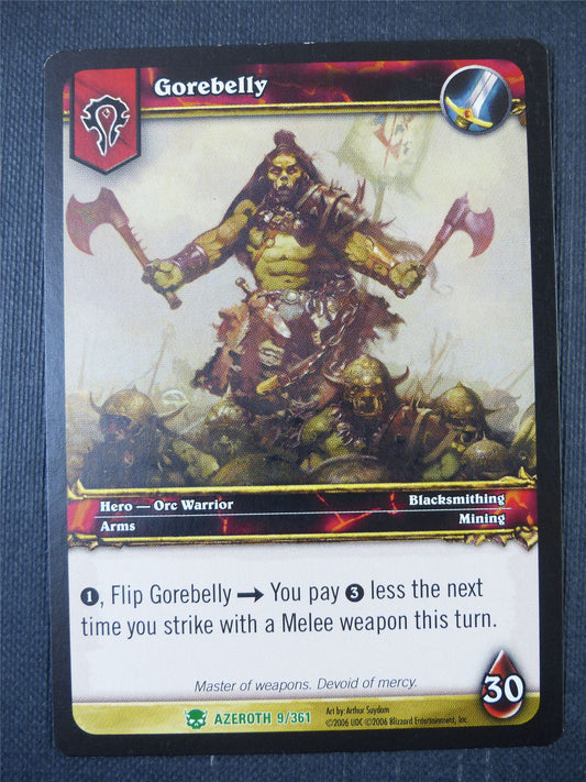 Gorebelly 9/361 - WoW Card #1BZ