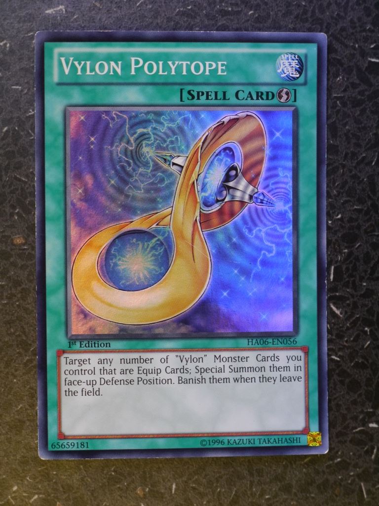 Yugioh Cards: VYLON POLYTOPE HA06 SUPER RARE # 3D63