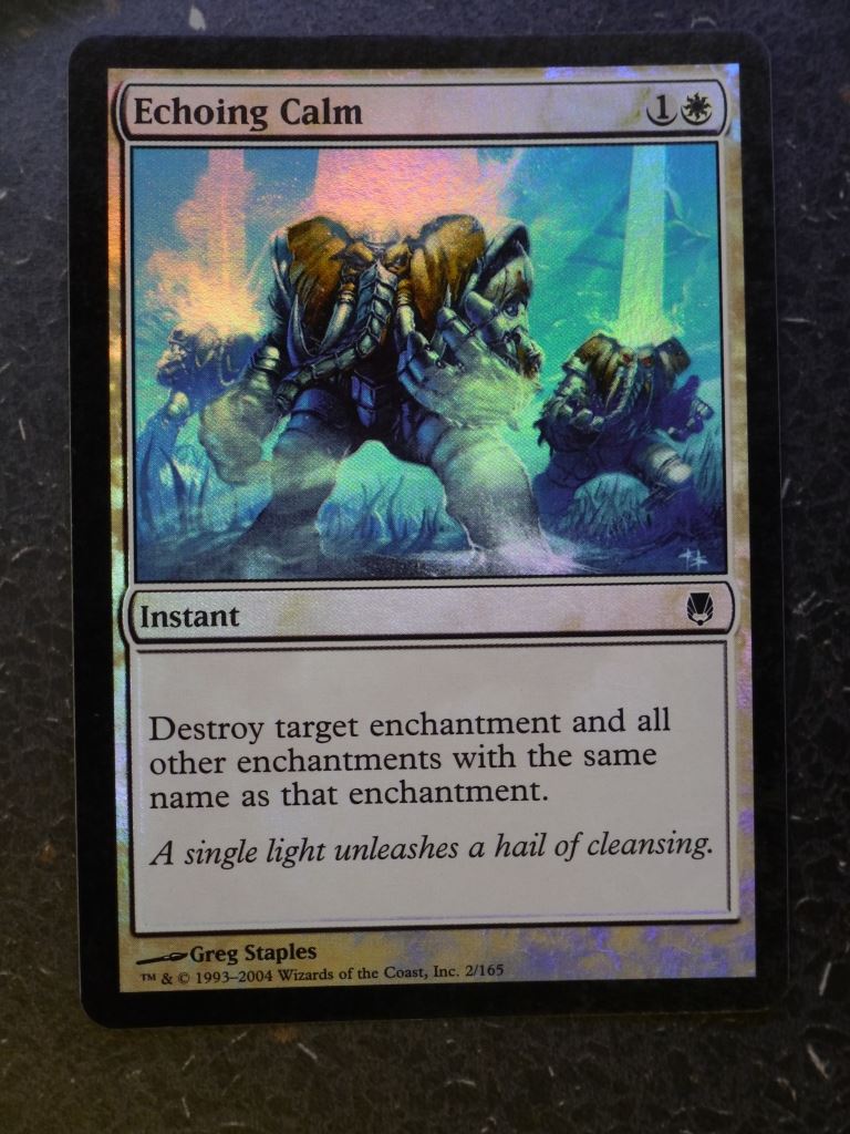 MTG Magic Cards: ECHOING CALM  FOIL # 4I51
