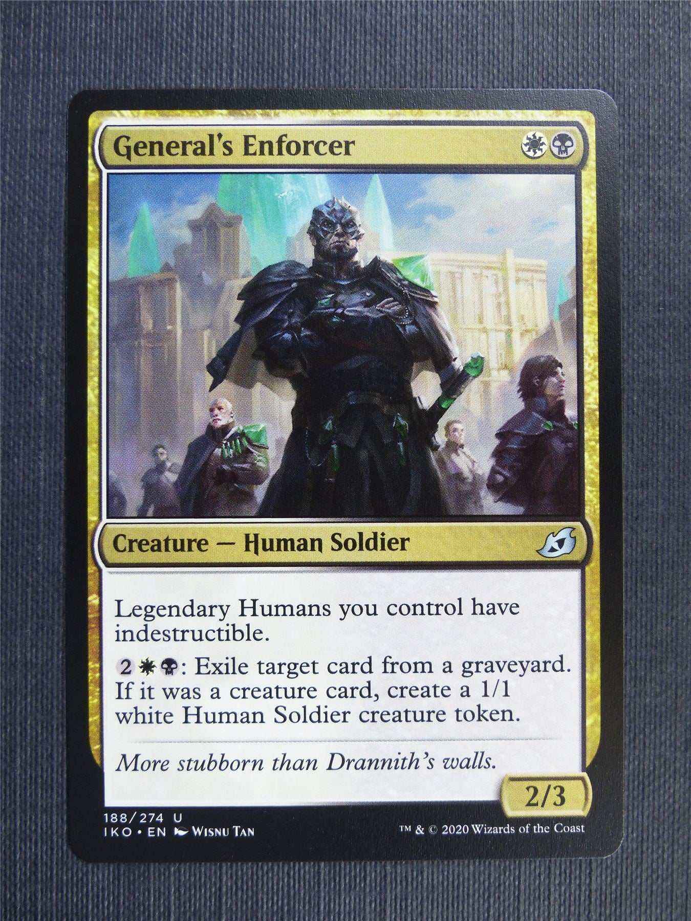 General's Enforcer - IKO Mtg Card