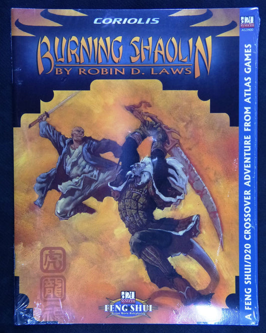Burning Shaolin - Feng Shui - D20 System - Roleplay - RPG #190