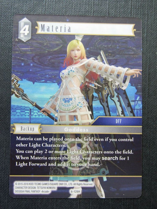 Materia 6-128H - Final Fantasy Cards # 4H84