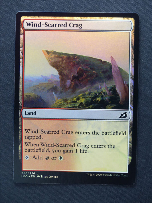 Wind-Scarred Crag Foil - Mtg Magic Cards #XE
