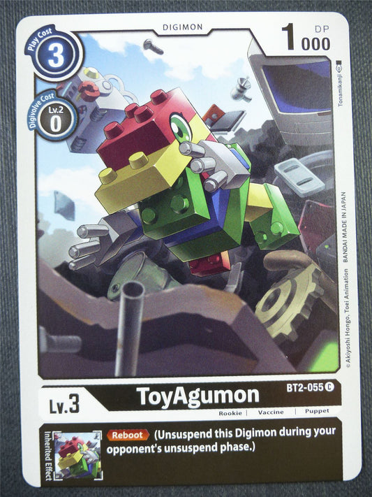 ToyAgumon BT2-055 - Digimon Card #9CX