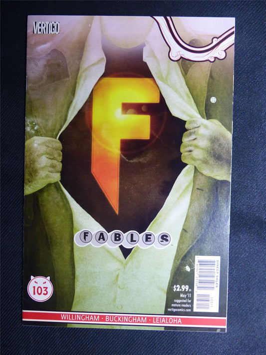 FABLES #103 - Vertigo Comics #61O