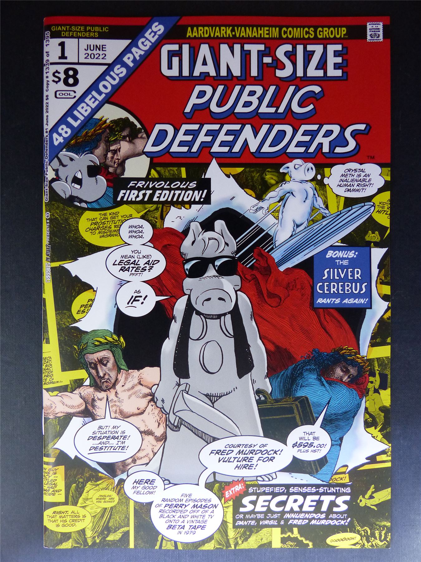 GIANT-SIZE Public Defenders #1 - Jun 2022 - Aaradvark Comics #46I