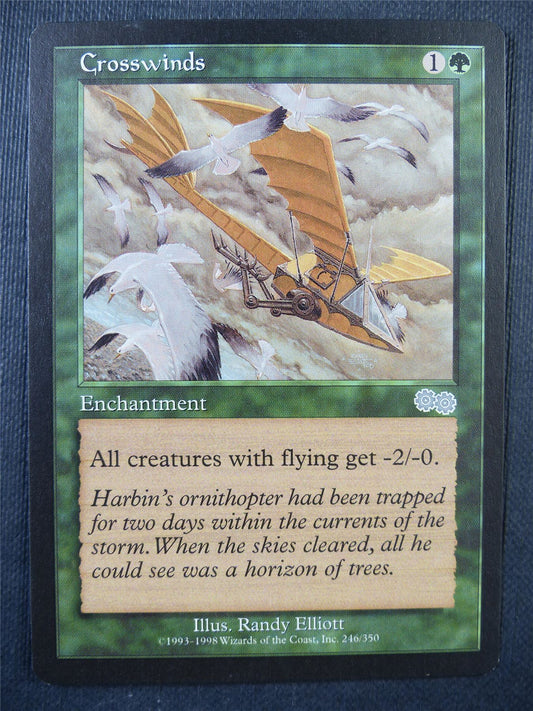 Crosswinds - Urza's Saga - Mtg Card #73K