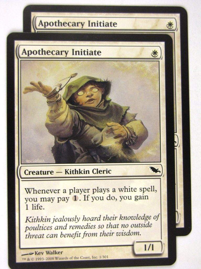 MTG Magic: the Gathering Cards: APOTHECARY INITIATE x2: SHM