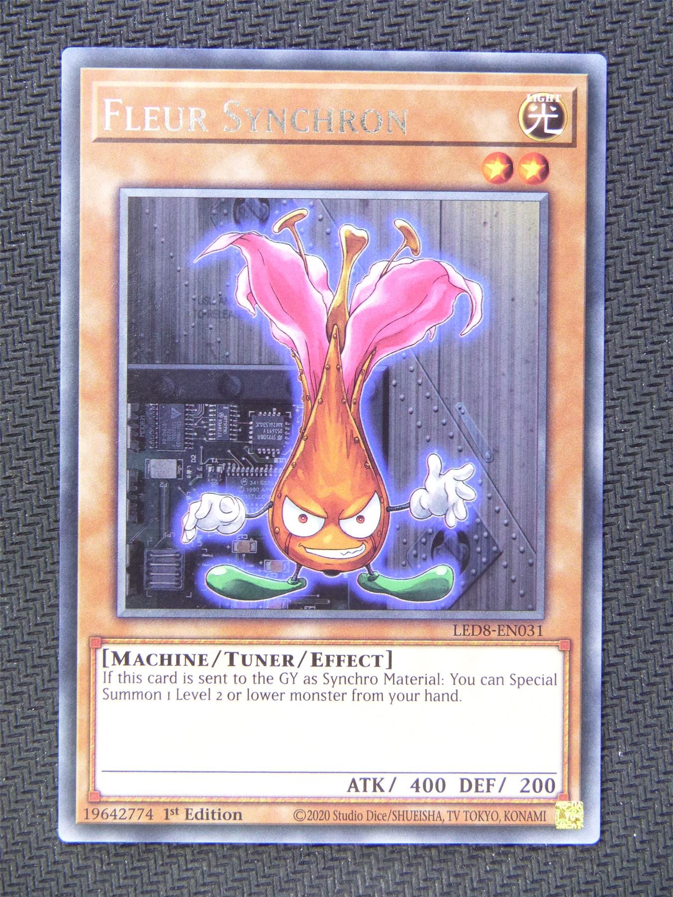 Fleur Synchron LED8 Rare - Yugioh Card #5H0