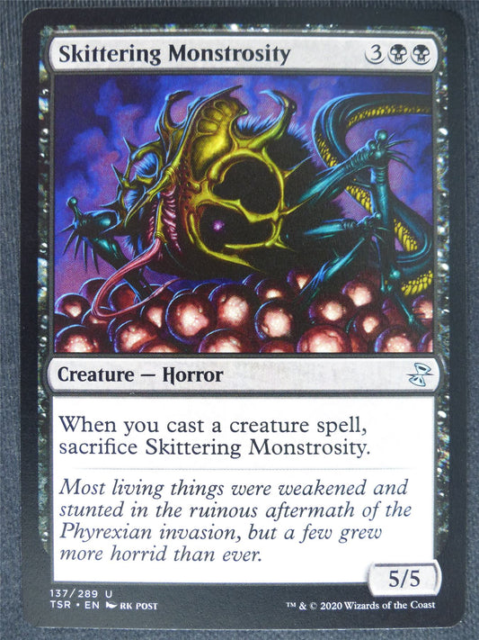 Skittering Monstrosity - Remastered - Mtg Magic Cards #SE