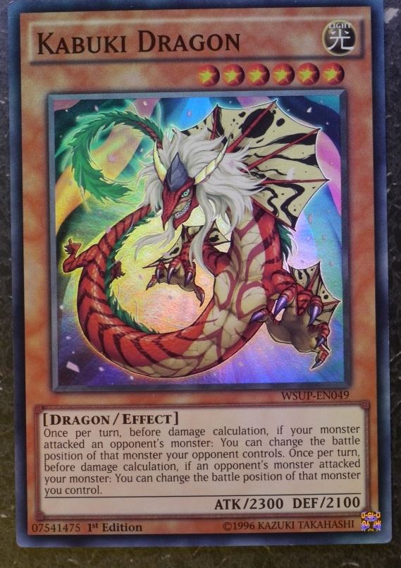 Yugioh Cards: KUBUKI DRAGON WSUP SUPER RARE # 2J58