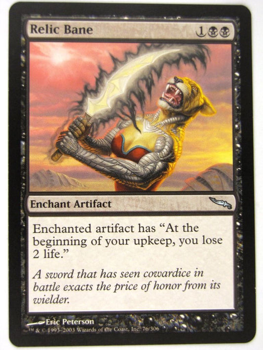 MTG Magic: the Gathering Cards: RELIC BANE: MRD