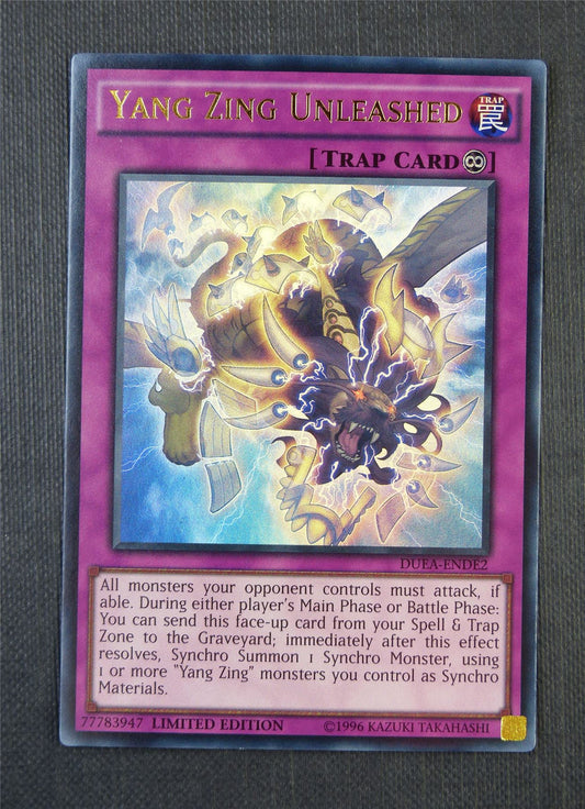 Zang Ying Unleashed DUEA Limited Ed - Ultra Rare - Yugioh Card #7FH