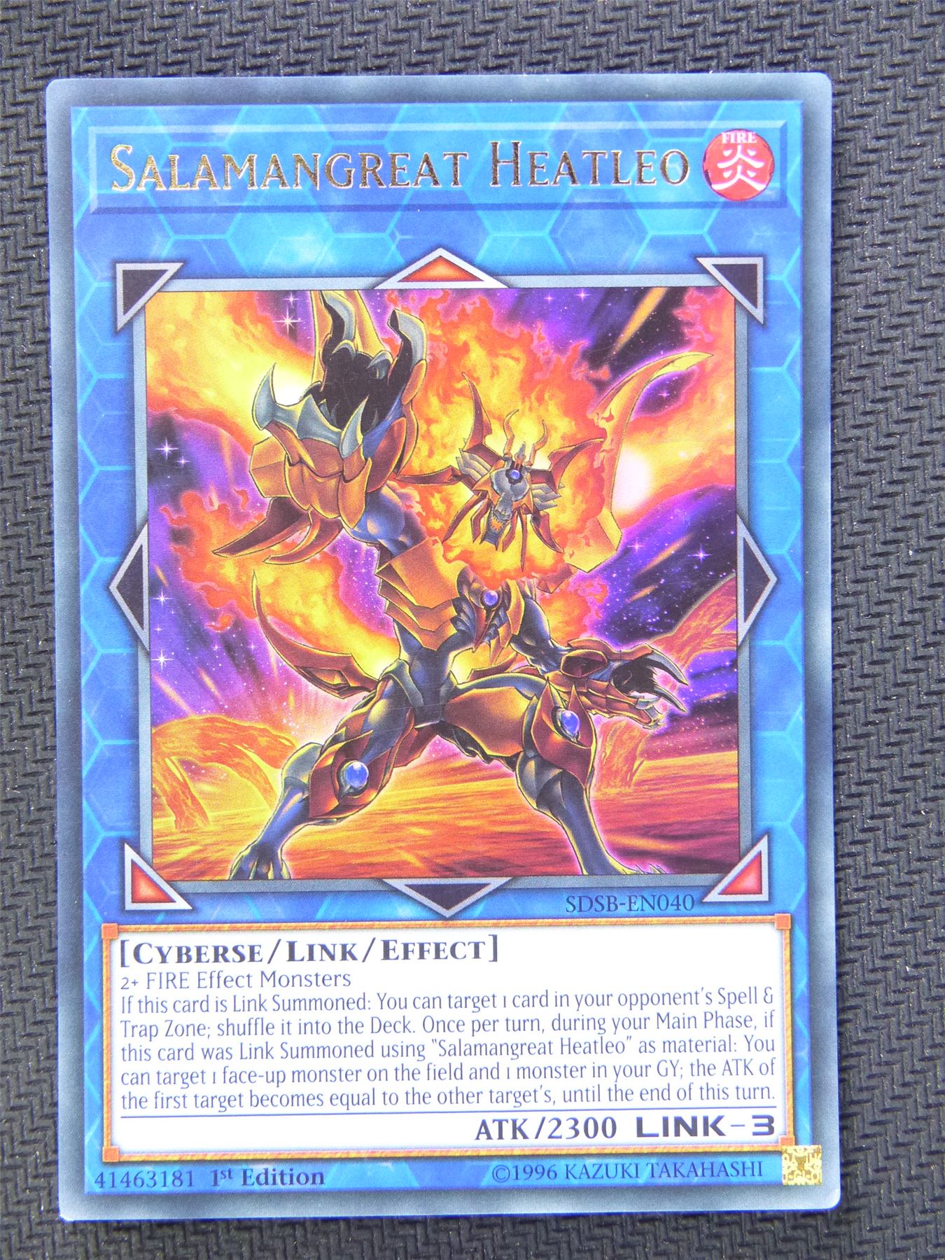 Salamangreat Heatleo SDSB - Ultra Rare - Yugioh Card #5IT