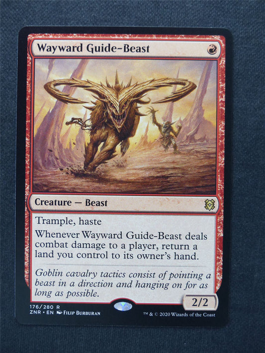 Wayward Guide-Beast - Mtg Magic Cards #7R