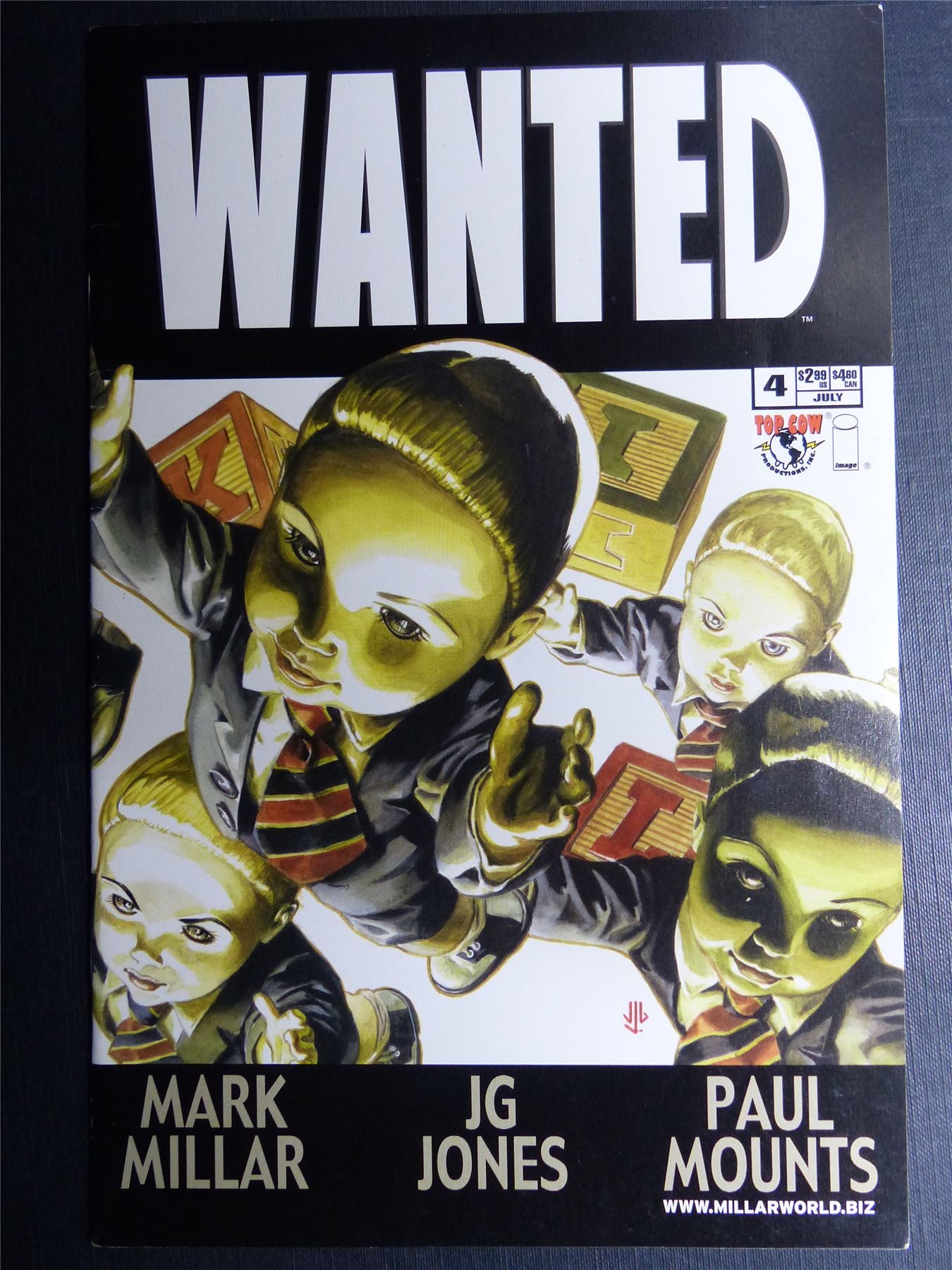 WANTED #4 - Image Comics #8T