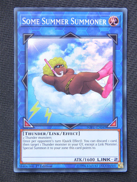 Some Summer Summoner SOFU - Super Rare - Yugioh Card #5MZ